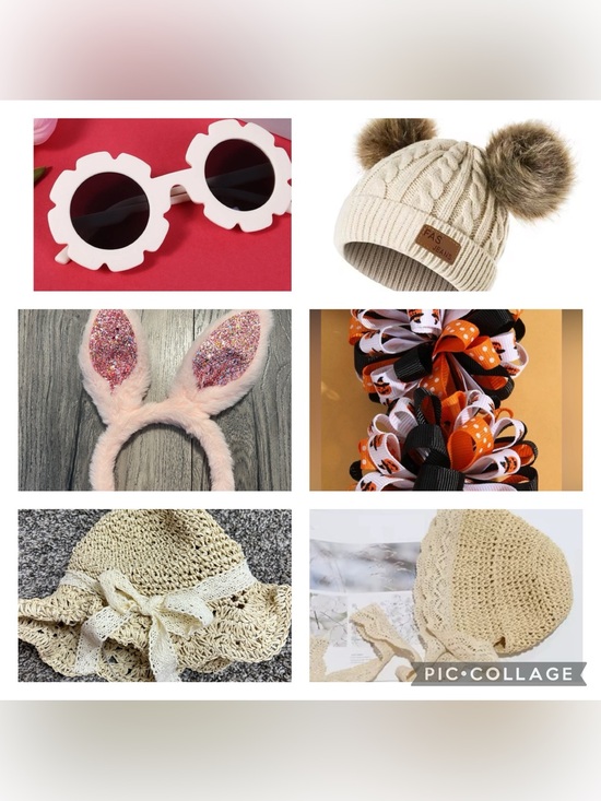 Other - Bundle of 6 baby girl accessories